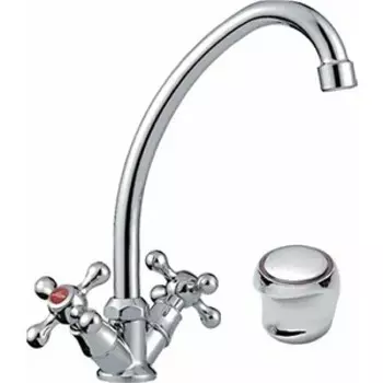 Смеситель для кухни Ledeme H17 хром (501915)