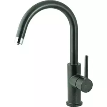 Смеситель для кухни Lemark Comfort с подключением к фильтру, антрацит (LM3073PAN)