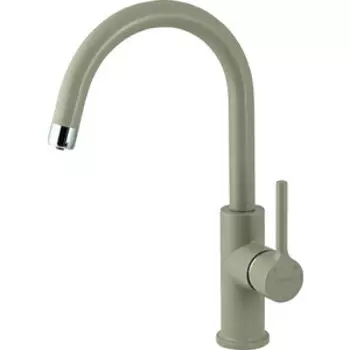 Смеситель для кухни Lemark Comfort с подключением к фильтру, грей (LM3073PGR)