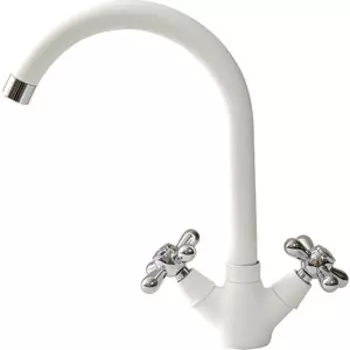 Смеситель для кухни Mixline ML-GS07 молоко 341 (4620031443179)
