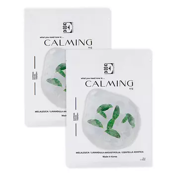 ENTREDERMA Набор Calming маска для лица тканевая успокаивающая