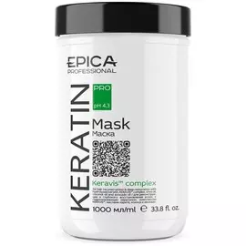 EPICA PROFESSIONAL Маска для реконструкции и глубокого восстановления волос Keratin Pro