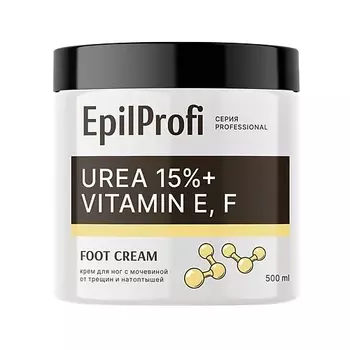 EPILPROFI Крем для ног от трещин и натоптышей 500.0