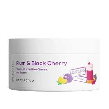 Скраб для тела Nacomi Plum&Black Cherry, 100 мл