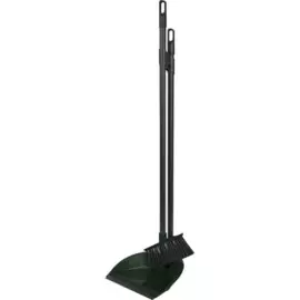 щетка со складным совком green republic с длинными ручками с кромкой мох spin&amp;clean sc550110034