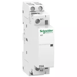 SE Acti 9 iCT25A Контактор модульный 1НО 230/240В АС 50Гц