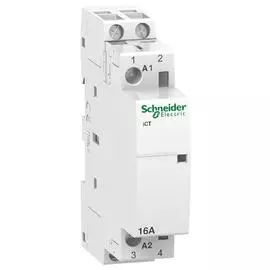 SE Acti 9 Контактор модульный iCT16A 2НО 220/240В АС