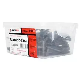 саморез сгд 4,2х90 усиленный (twn) (100 шт) - контейнер proffix