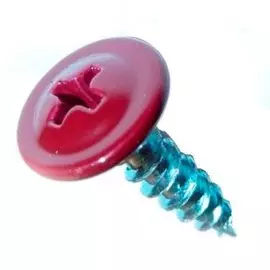 саморез шсмм 4,2х16 т.кр. kp ral 3005 (20 шт)