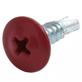 саморез шсмм св. 4,2х16 т.кр. kp ral 3005 (20 шт)