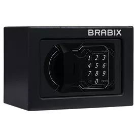 сейф офисный (мебельный) brabix sf-140el, 140х195х140 мм, электронный замок, 291141, s103br210214
