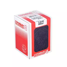 саморезы гипсокартон-дерево 3,8х45 (600 шт)