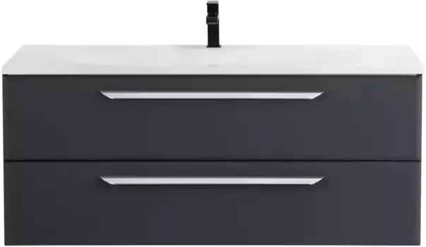 Тумба Grafito 119,8 см Cezares Eco ECO-1200-2C-SO-GR-P