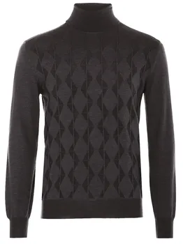Водолазка из смесовой шерсти BERTOLO LUXURY MENSWEAR