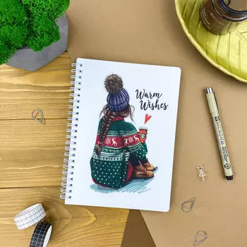 Планер день "Warm wishes" MyPPlanner А5