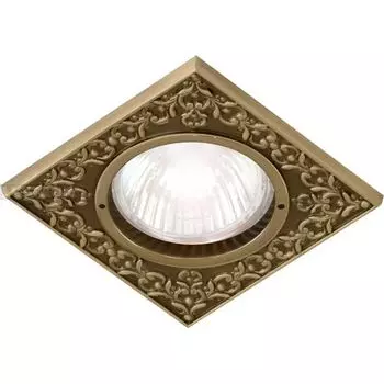Встраиваемый точечный светильник Sebastian And Fede San Flat Square FD1026CPB
