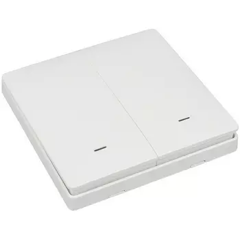 Выключатель двухклавишный Aployt Magnetic track 220 APL.0190.00.02