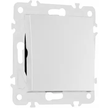Выключатель одноклавишный Arte Milano am-206 206.30-1.silver