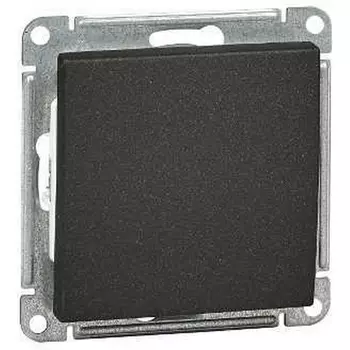 Выключатель одноклавишный (черный бархат) Systeme Electric W59 VS610-156-6-86