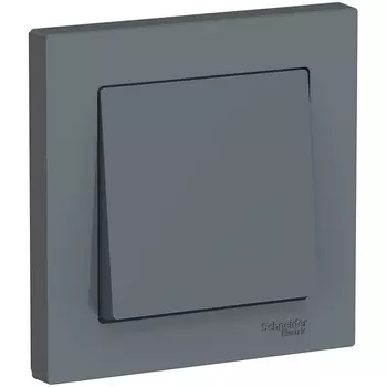 Выключатель одноклавишный (грифель) Systeme Electric AtlasDesign ATN000712