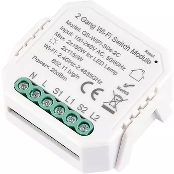 WIFI реле 2 канала, 2х5A ST Luce Around ST9000.500.02C