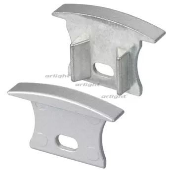 Заглушка ALU-SLIM-H15-F с отверстием (Arlight, Металл) 018253