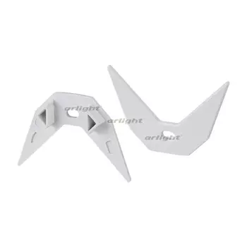 Заглушка ARH-DECORE-S12-EXT Flat с отверстием (Arlight, Пластик) 023891 (10 шт.)