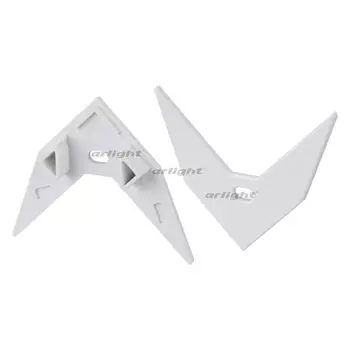 Заглушка ARH-DECORE-S12-EXT Square с отверстием (Arlight, Пластик) 023893 (10 шт.)