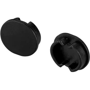 Заглушка ARH-ROUND-D20-DUAL BLACK глухая (Arlight, Пластик) 039303