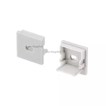 Заглушка ARH-WIDE-B-H20 Square с отверстием (Arlight, Пластик) 016190 (10 шт.)