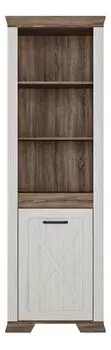 Стеллаж комбинированный Marselle REG1DP BlackRedWhite 70004462