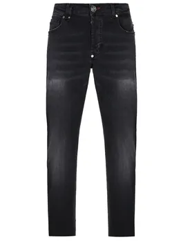 Джинсы Slim Fit хлопковые PHILIPP PLEIN