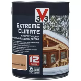 антисептик акриловый extreme climate v33 французский беж 2,5л