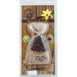 ароматизатор на подвеске freshсo coffee ваниль и кофе cf-04