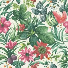 BA 2001 Обои Grandeco (Botanical) (1*12) 10,05x0,53 винил на флизелине