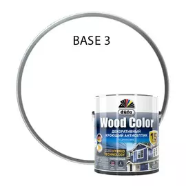 антисептик dufa wood сolor кроющий бесцветный база с 2,2л
