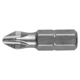 бита ph2 25мм, c 1/4", 2 шт. profi stayer 26201-2-25-02