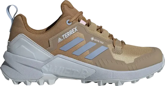 Кроссовки Adidas Wmns Terrex Swift R3 GTX 'Beige Tone Ambient Sky', коричневый