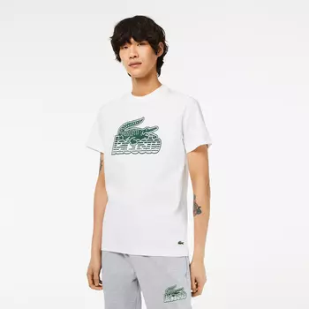 Мужская хлопковая футболка Lacoste