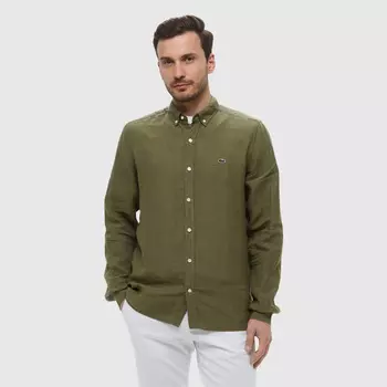 Мужская льняная рубашка Lacoste