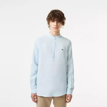 Мужская льняная рубашка Lacoste