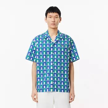 Мужская рубашка Lacoste с коротким рукавом
