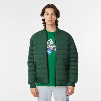 Мужская стёганая куртка Lacoste на молнии