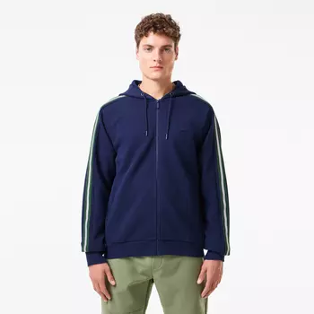 Мужская толстовка Lacoste с капюшоном на молнии