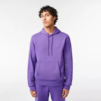 Мужская толстовка Lacoste Classic Fit с флисом