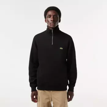 Мужская толстовка Lacoste на молнии с высоким воротом