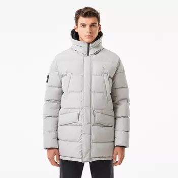 Мужская удлинённая куртка Lacoste с капюшоном