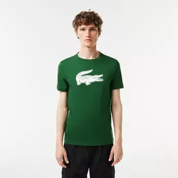 Мужская футболка Lacoste с принтом