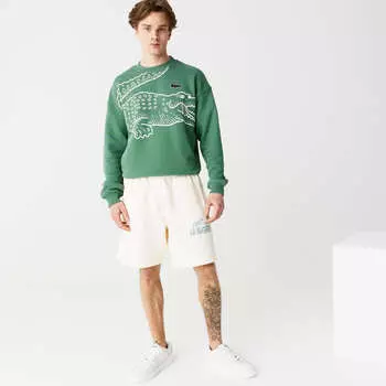 Мужские флисовые шорты Lacoste из органического хлопка