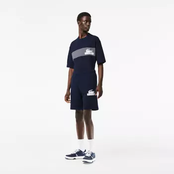 Мужские флисовые шорты Lacoste из органического хлопка